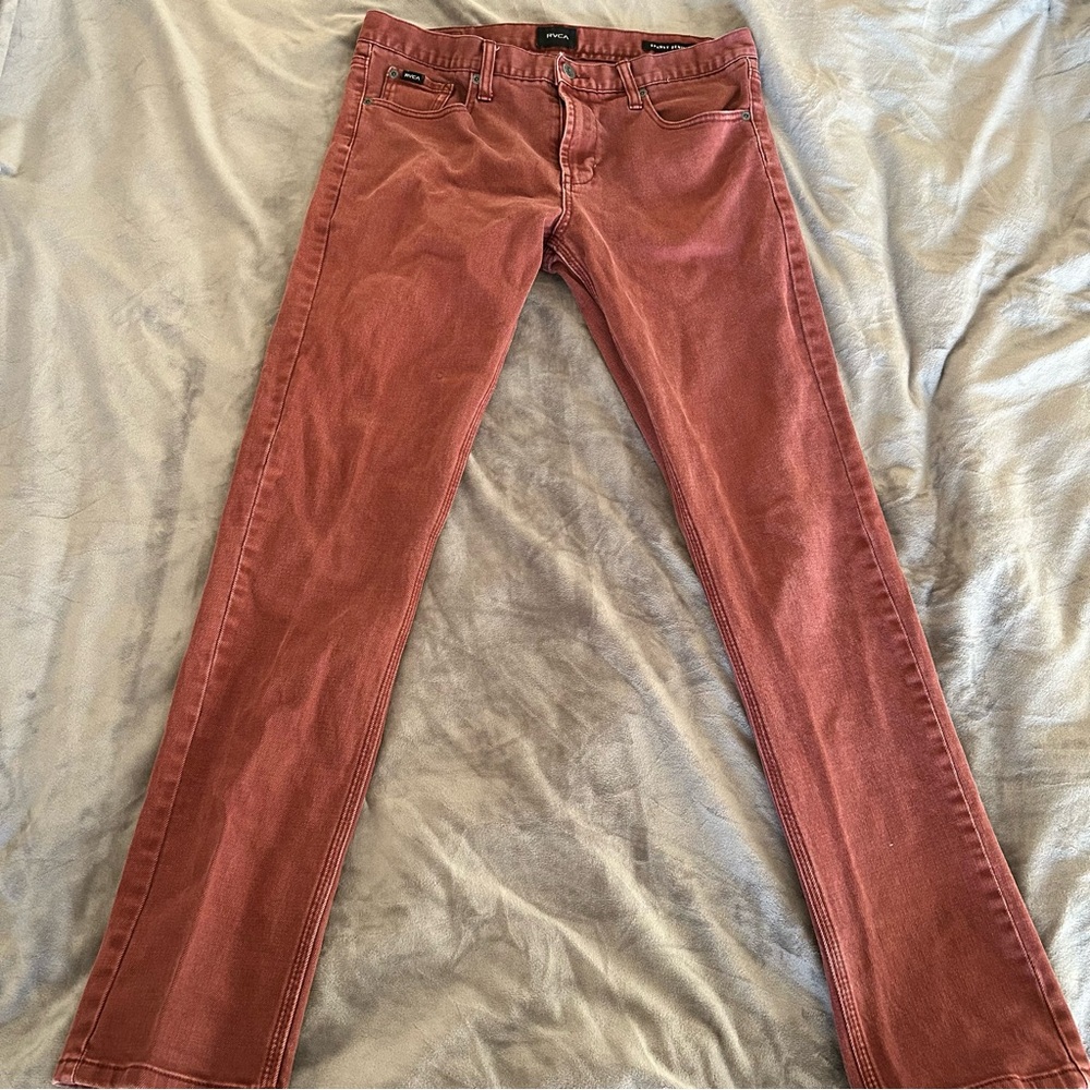 Maroon RVCA Jeans 32x30